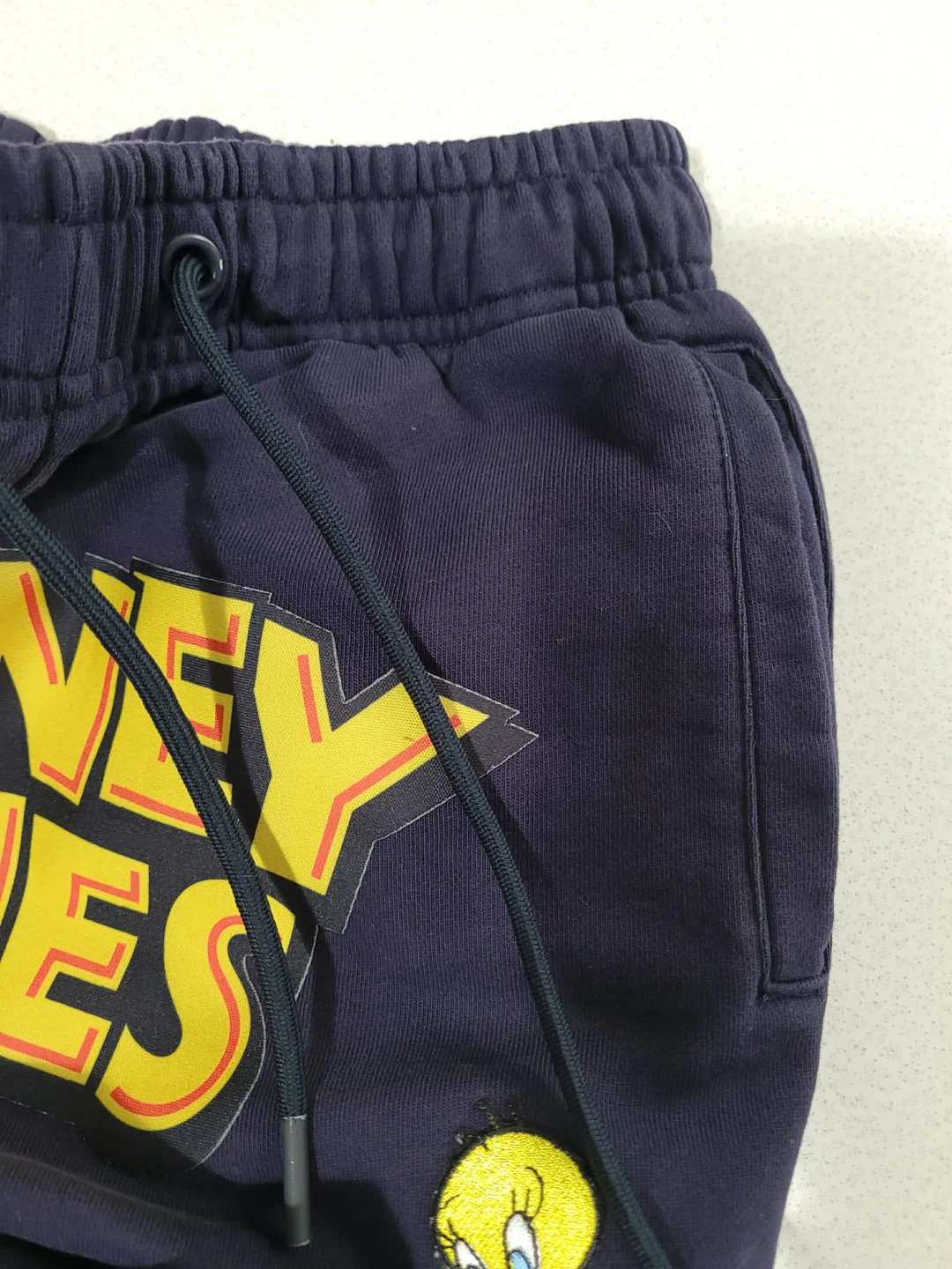 Looney Tunes Navy Blue Sweatpants Size M - photo 5