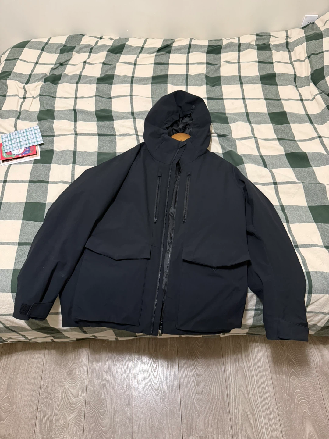 Uniqlo waterproof parka