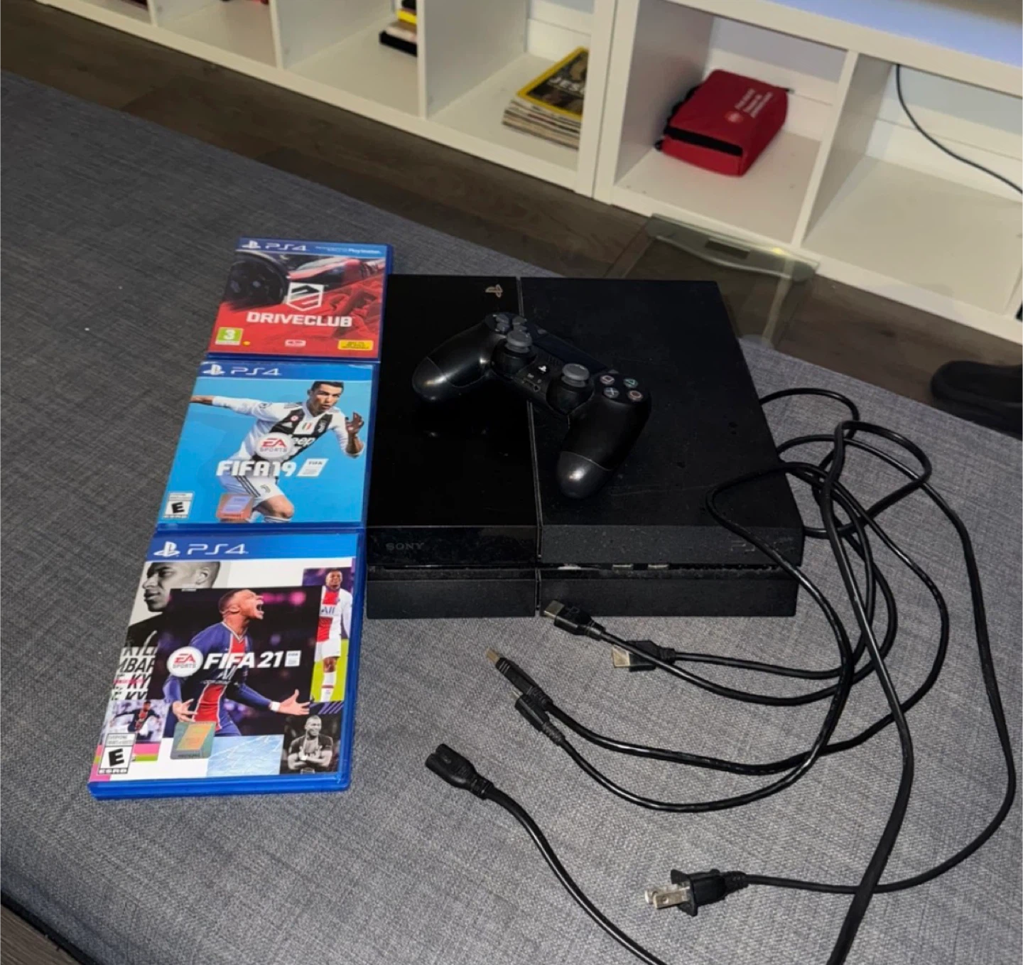 Sony PlayStation 4 Console with 3 Games
