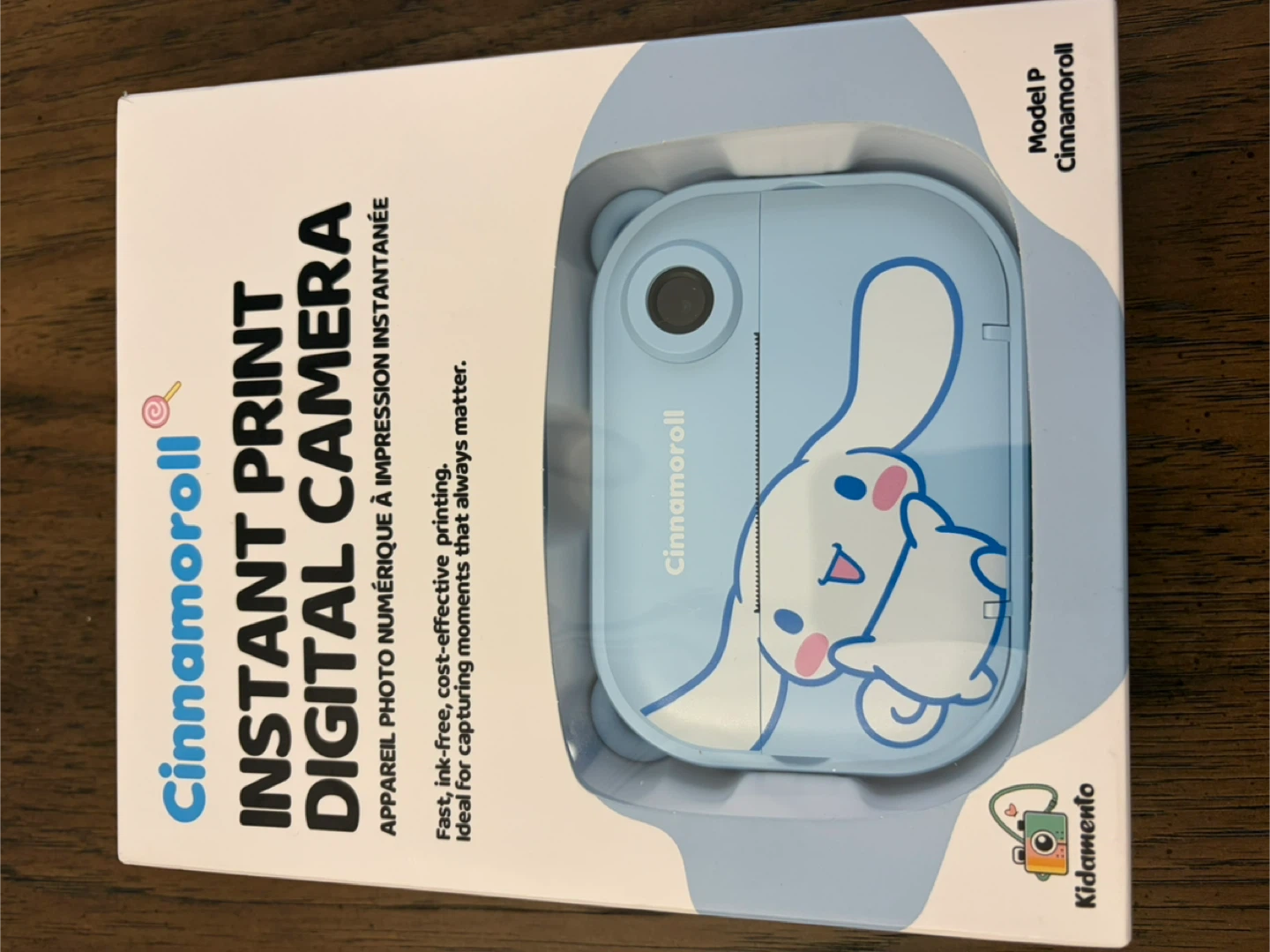 Kidamento Instant Print Digital Camera - Cinnamoroll Model P