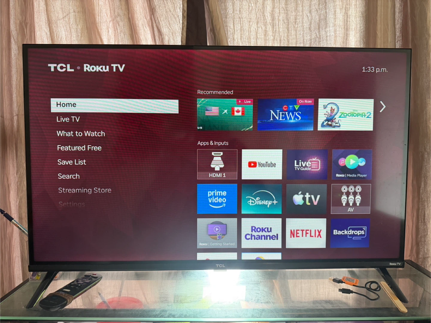 TCL 32" Roku Smart TV