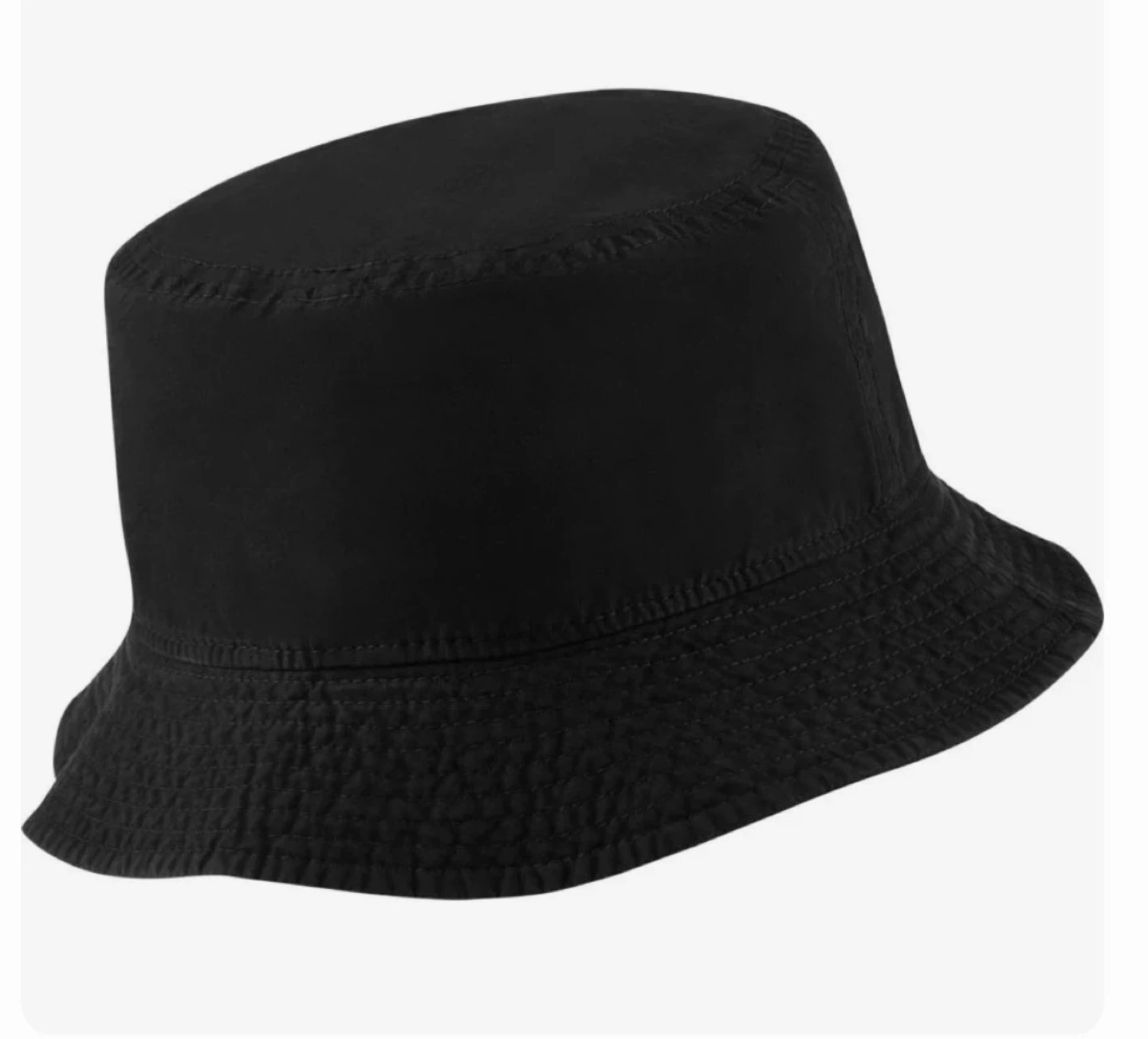 Adult Unisex Jordan Jumpman Washed Bucket Hat - Black - photo 2