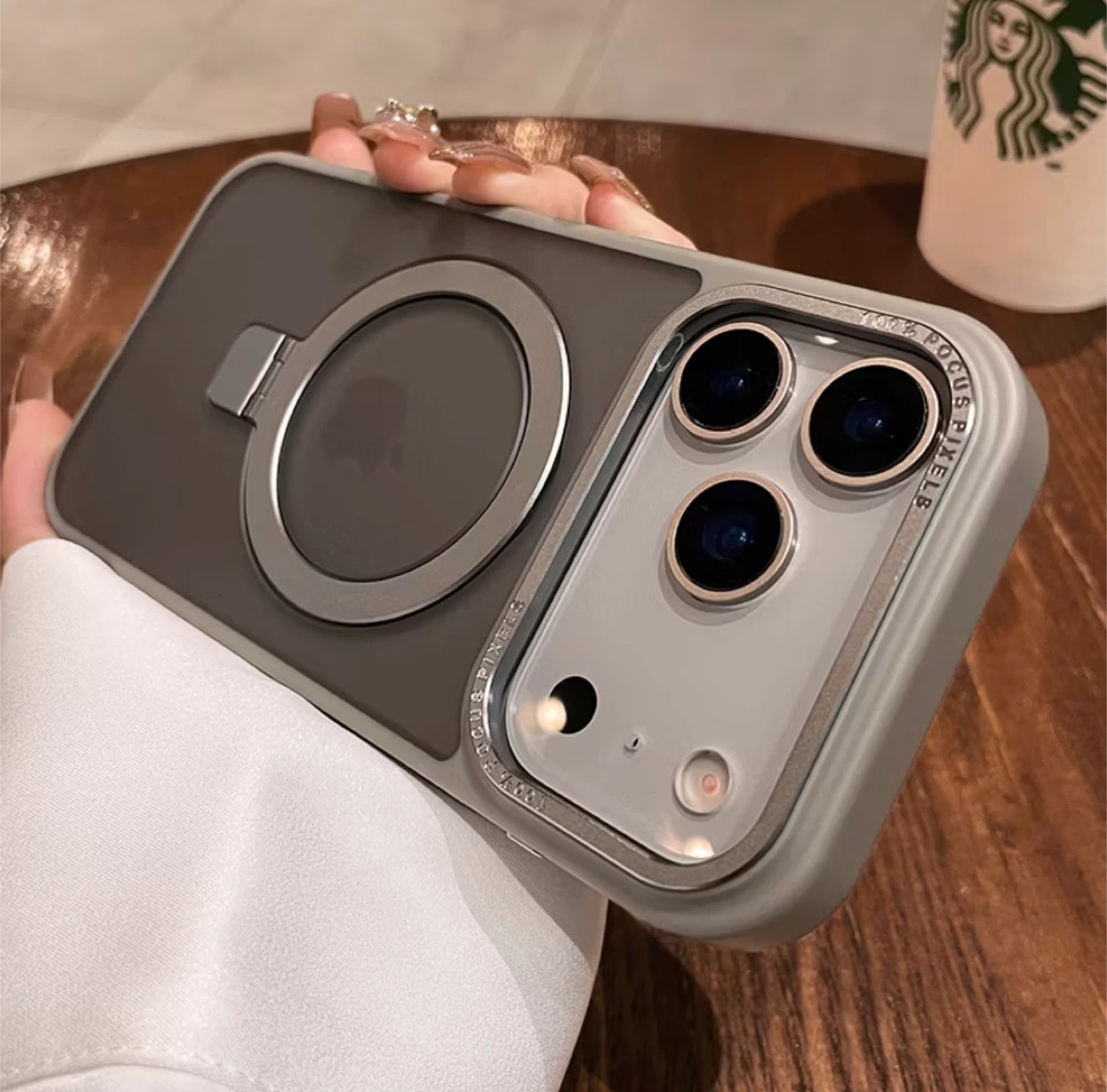 iPhone 17 Pro Case with Magnetic Ring