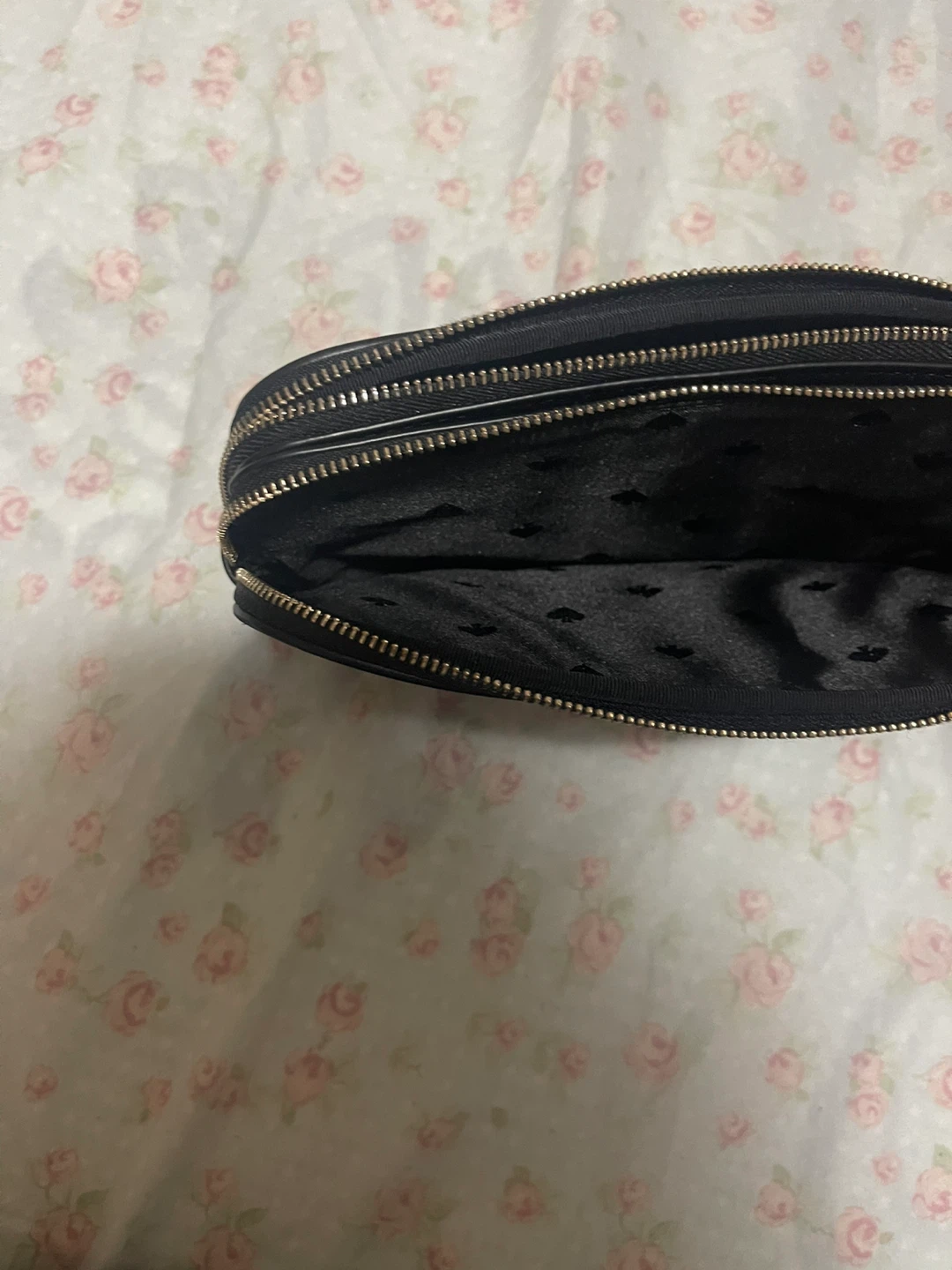 Kate Spade Black Quilted Cosmetic Bag - photo 5