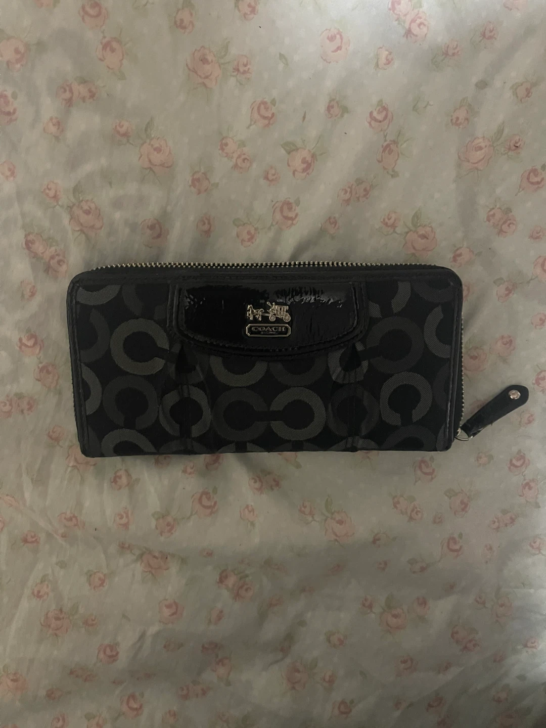 Coach Zip Around Wallet