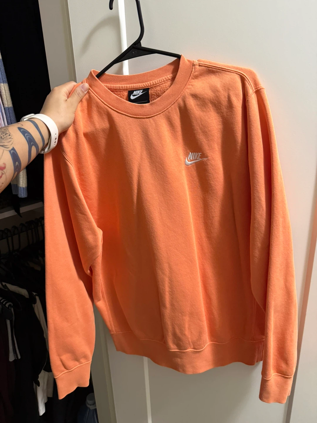 Nike Crewneck Sweatshirt Orange