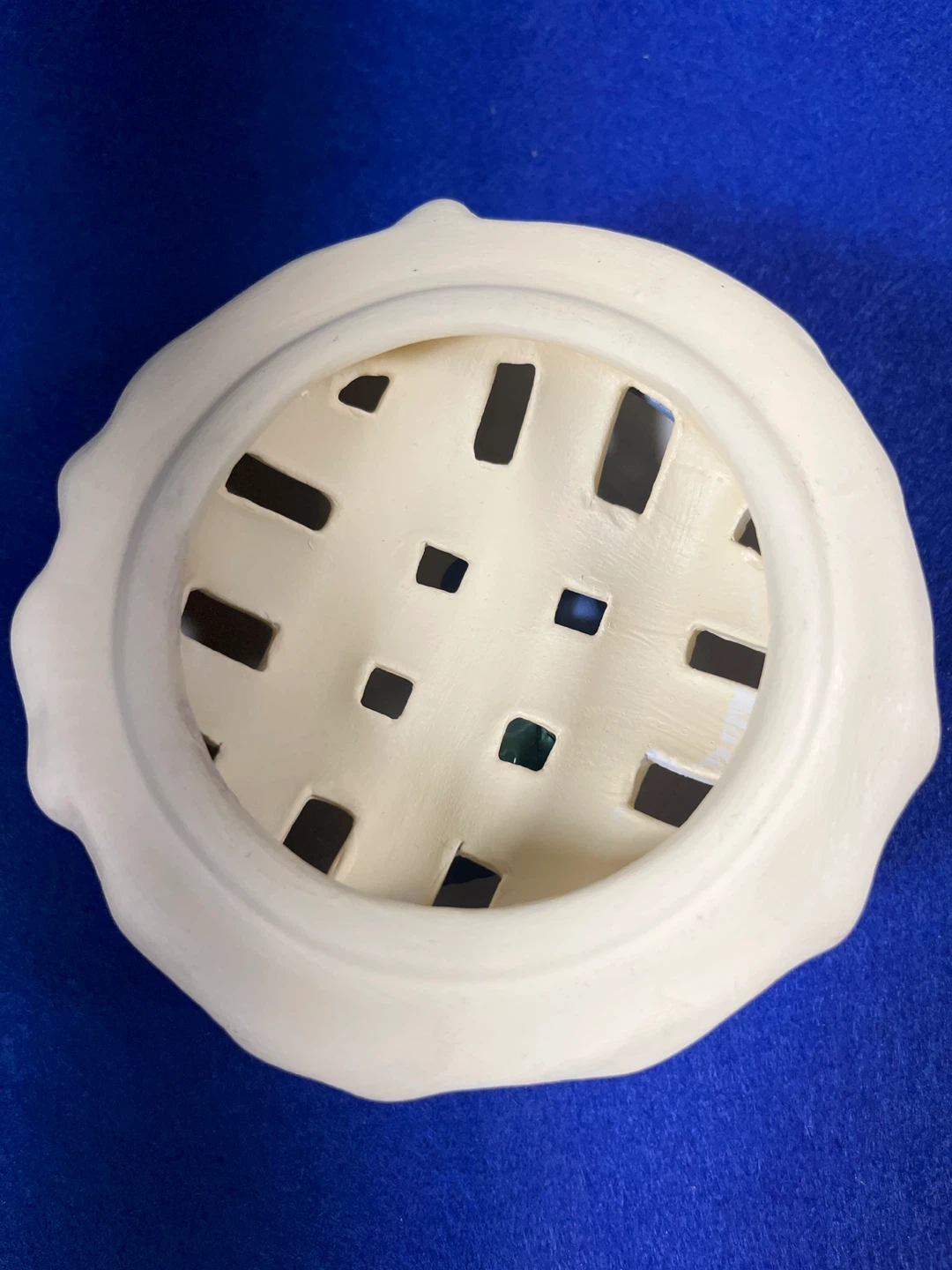 Joyce Nix Ceramic Pie Dish with Blueberries - photo 5