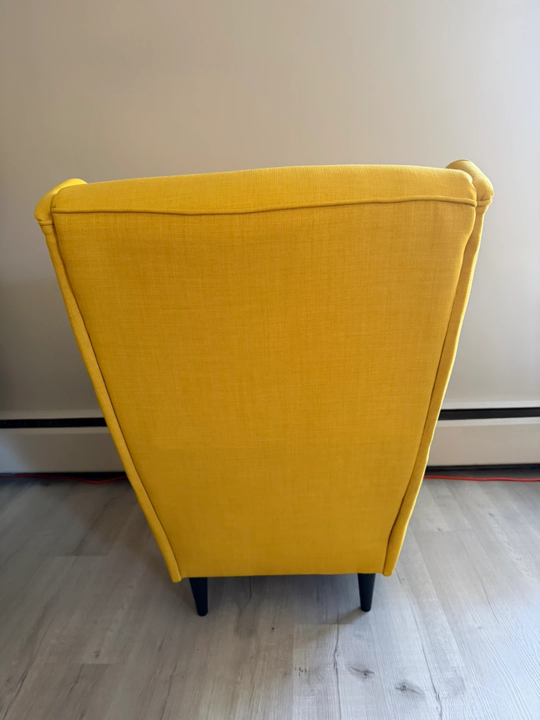 IKEA STRANDMON armchair and footstool - photo 3