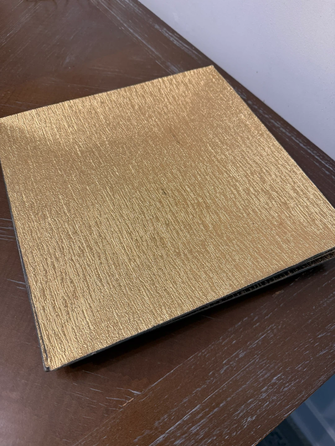 Set of  6 Gold Textured Placemats