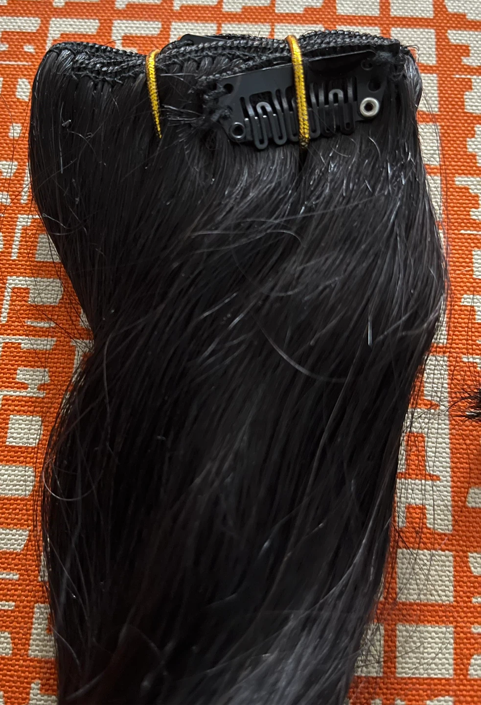 Licoville Premium Human Hair Extensions - Clip In 20 Inch Black - photo 5