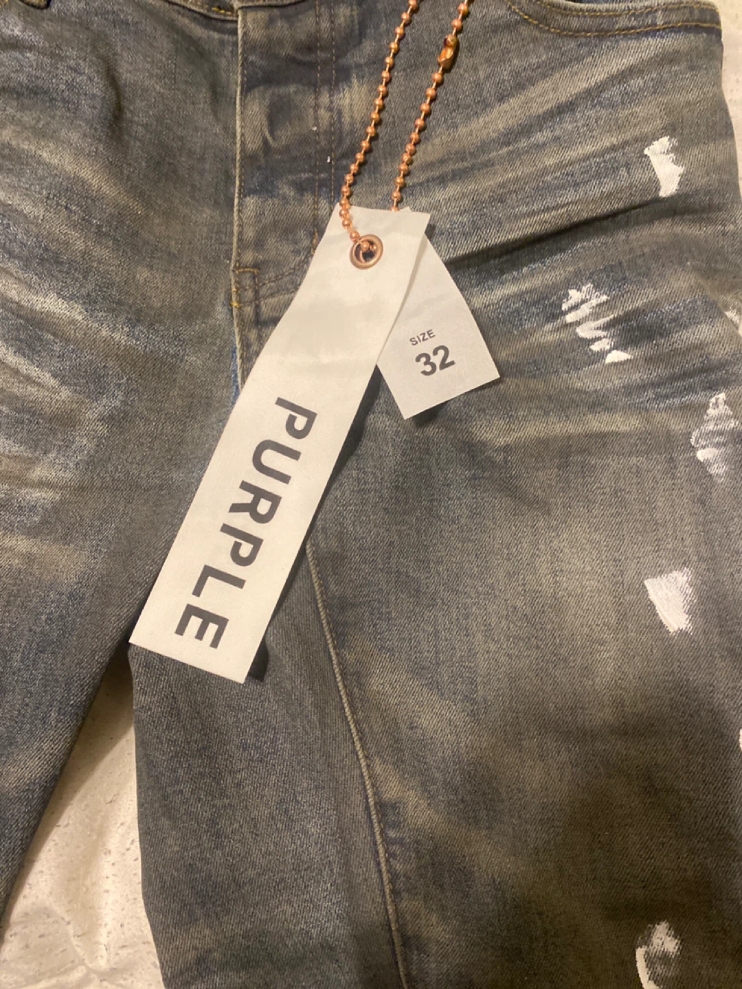 Purple jeans - photo 4