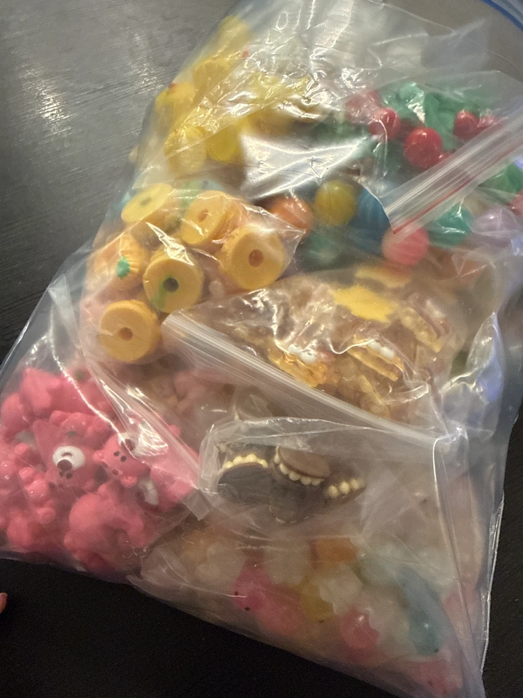 Full Bag of Assorted Craft Charms and