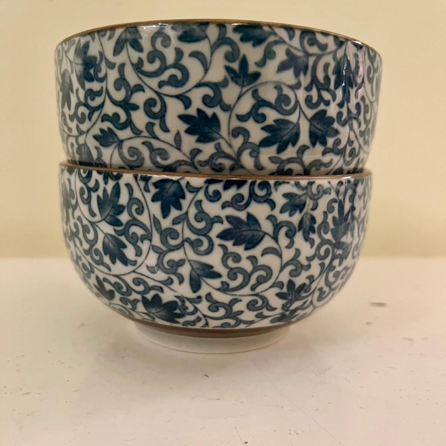 2 Vintage Japanese Rice Bowls