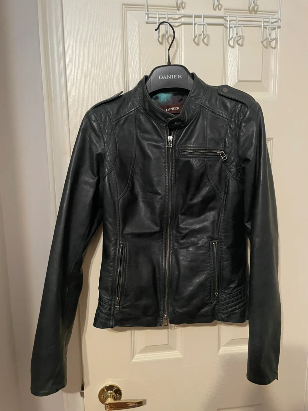 DANIER Women's Leather Jacket XS