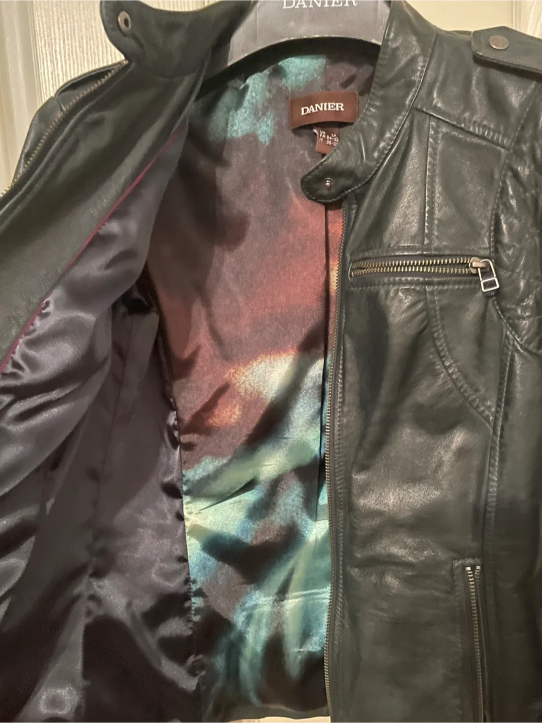DANIER Women's Leather Jacket XS - photo 2