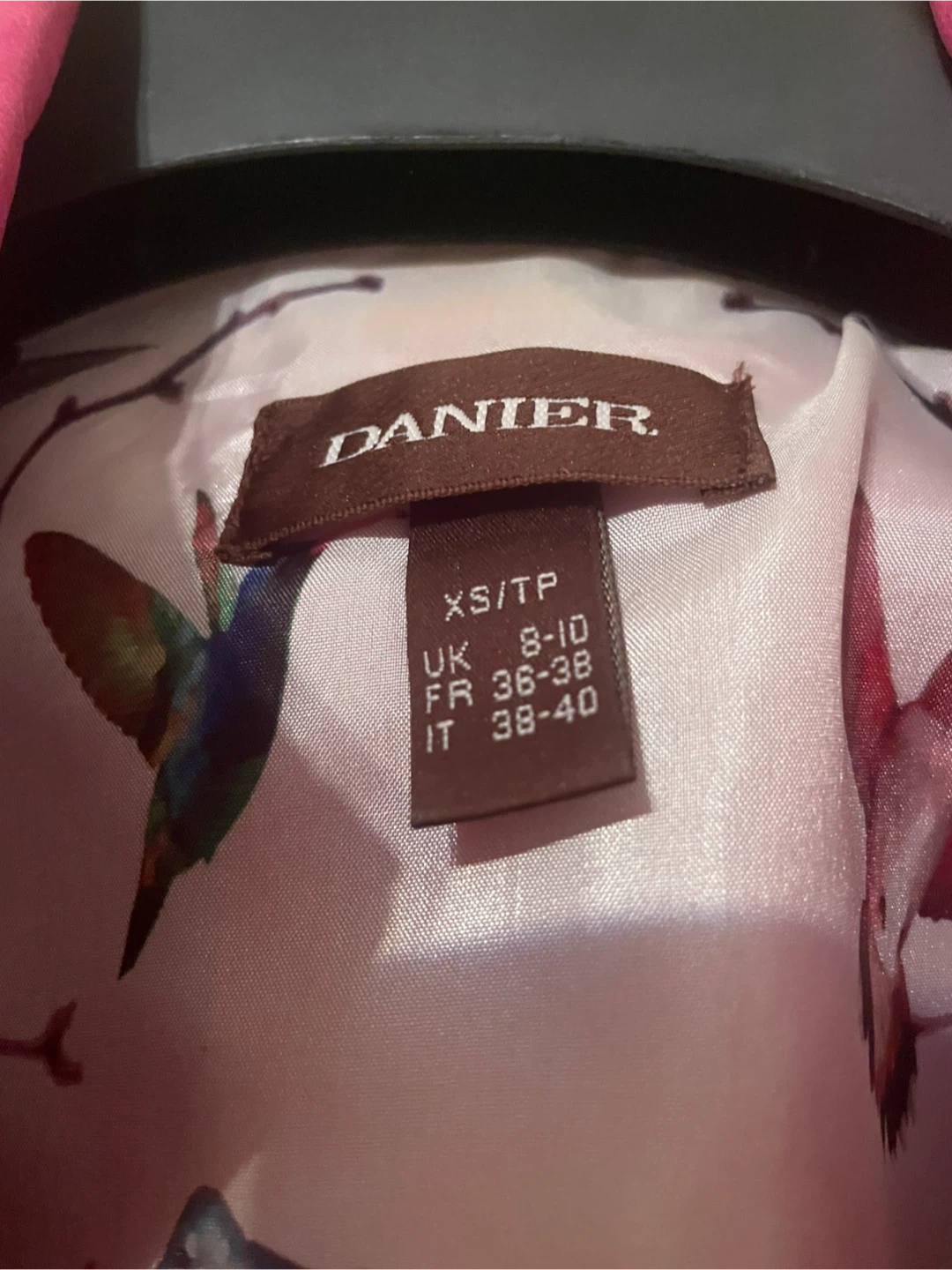 Danier Pink Leather Jacket - XS/TP - photo 3
