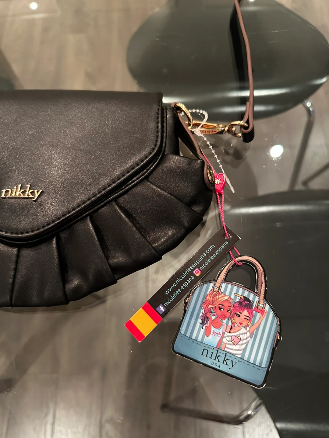 Nikky Black Crossbody Bag - photo 2