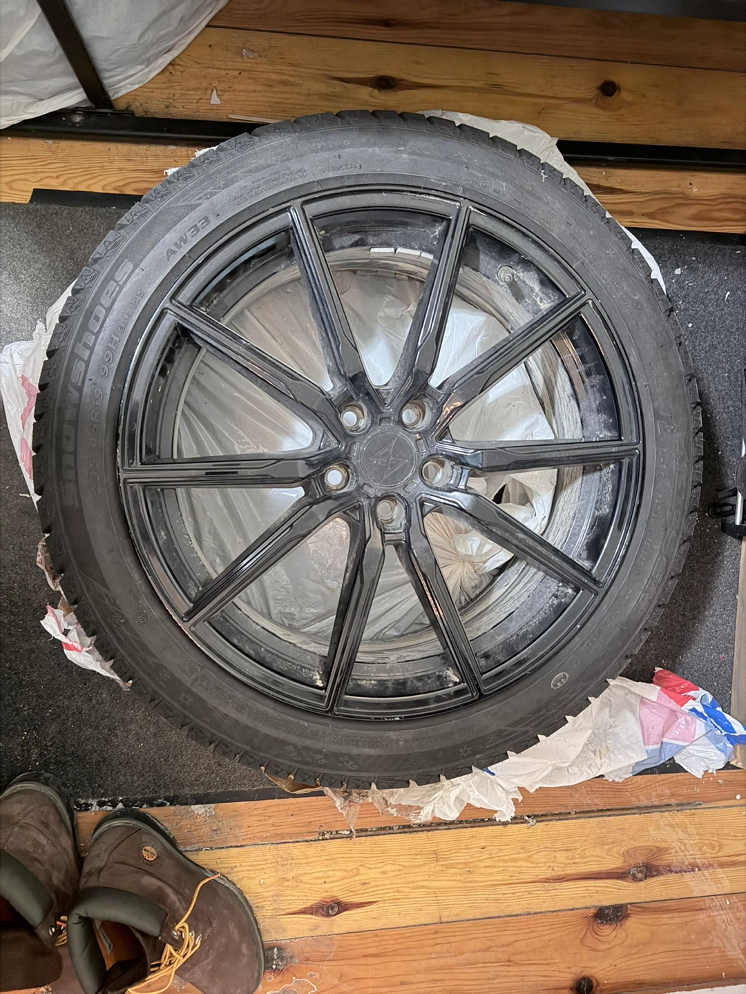 4 Winter tyres with alloys wheels - photo 2