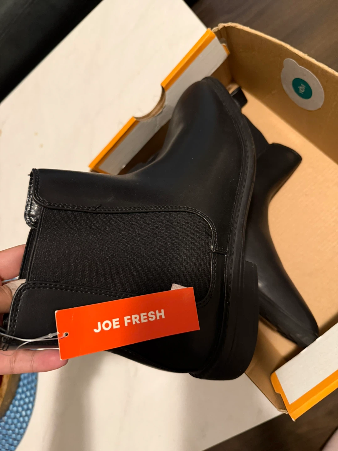 Black Chelsea Boots - Size 7-brand new - photo 3