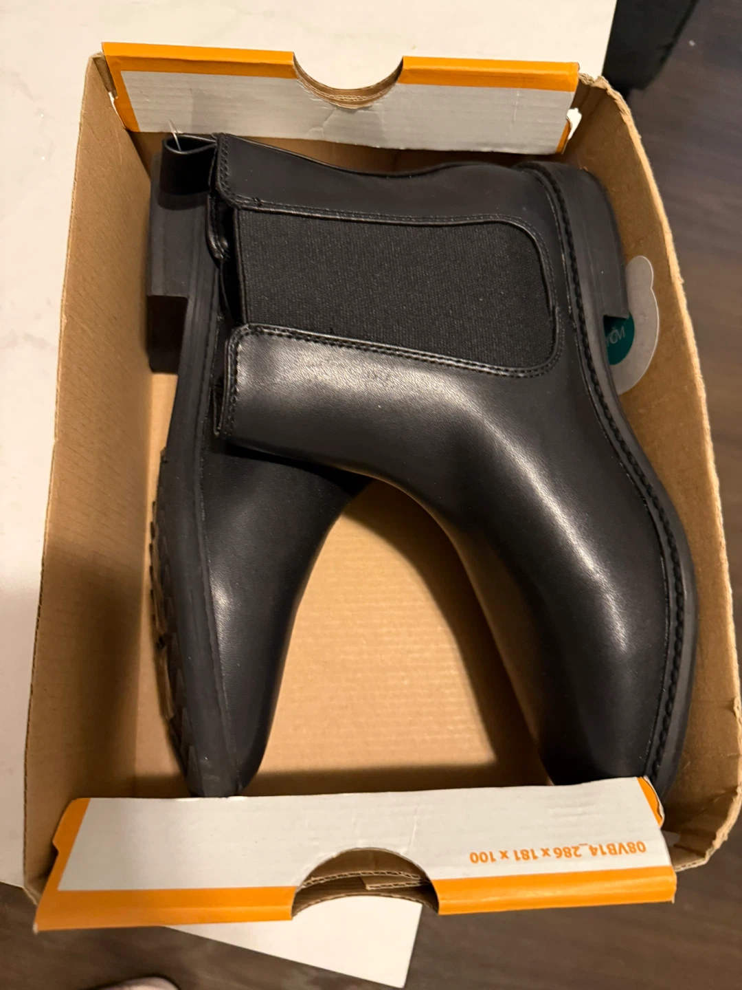 Black Chelsea Boots - Size 7-brand new