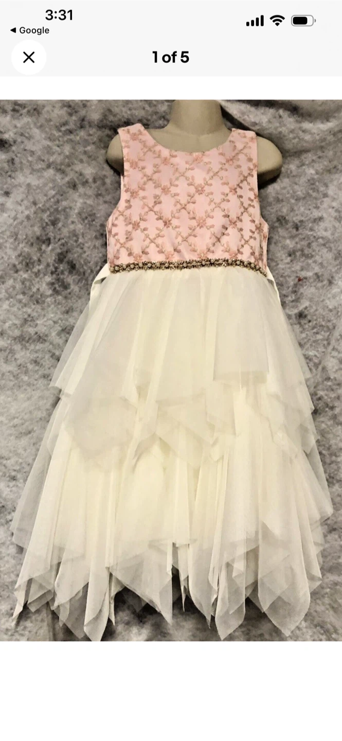 Couture Princess Dress Size 8 - photo 3