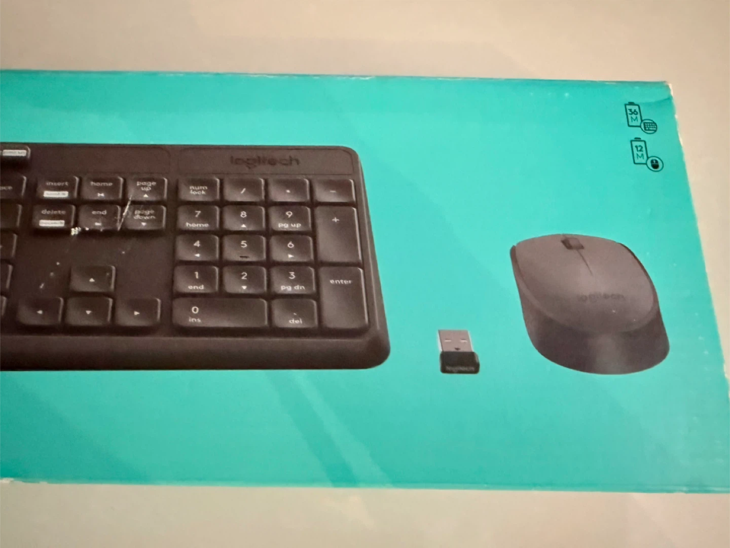 Logitech MK235 Wireless Keyboard and Mouse - photo 2