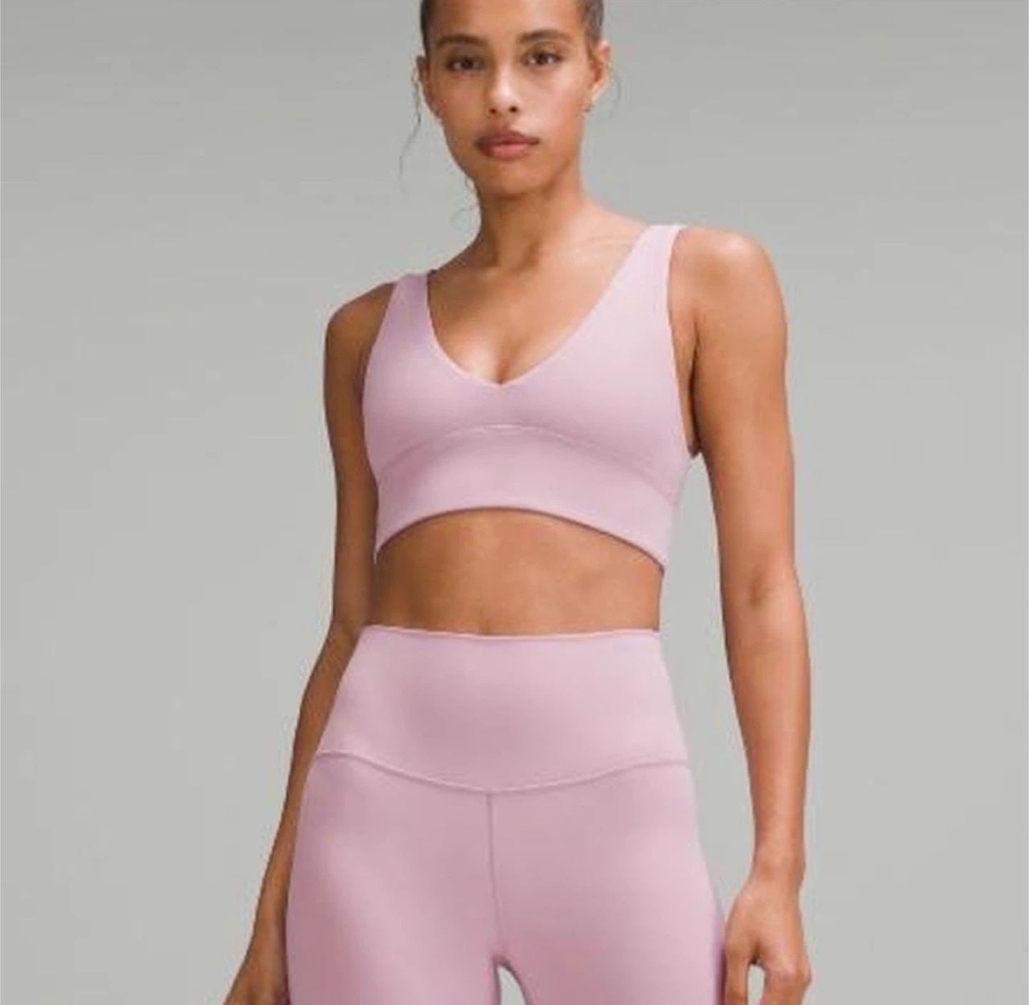 Lululemon Align V-Neck Bra A/B Size 4 - Light Purple