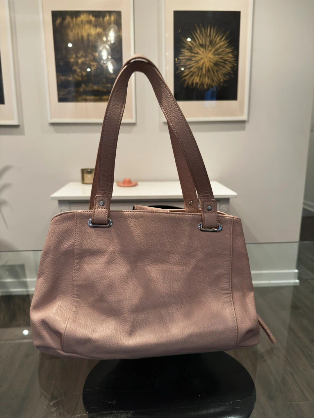 Tommy Hilfiger Pink Tote Bag and cosmetic bag - photo 3