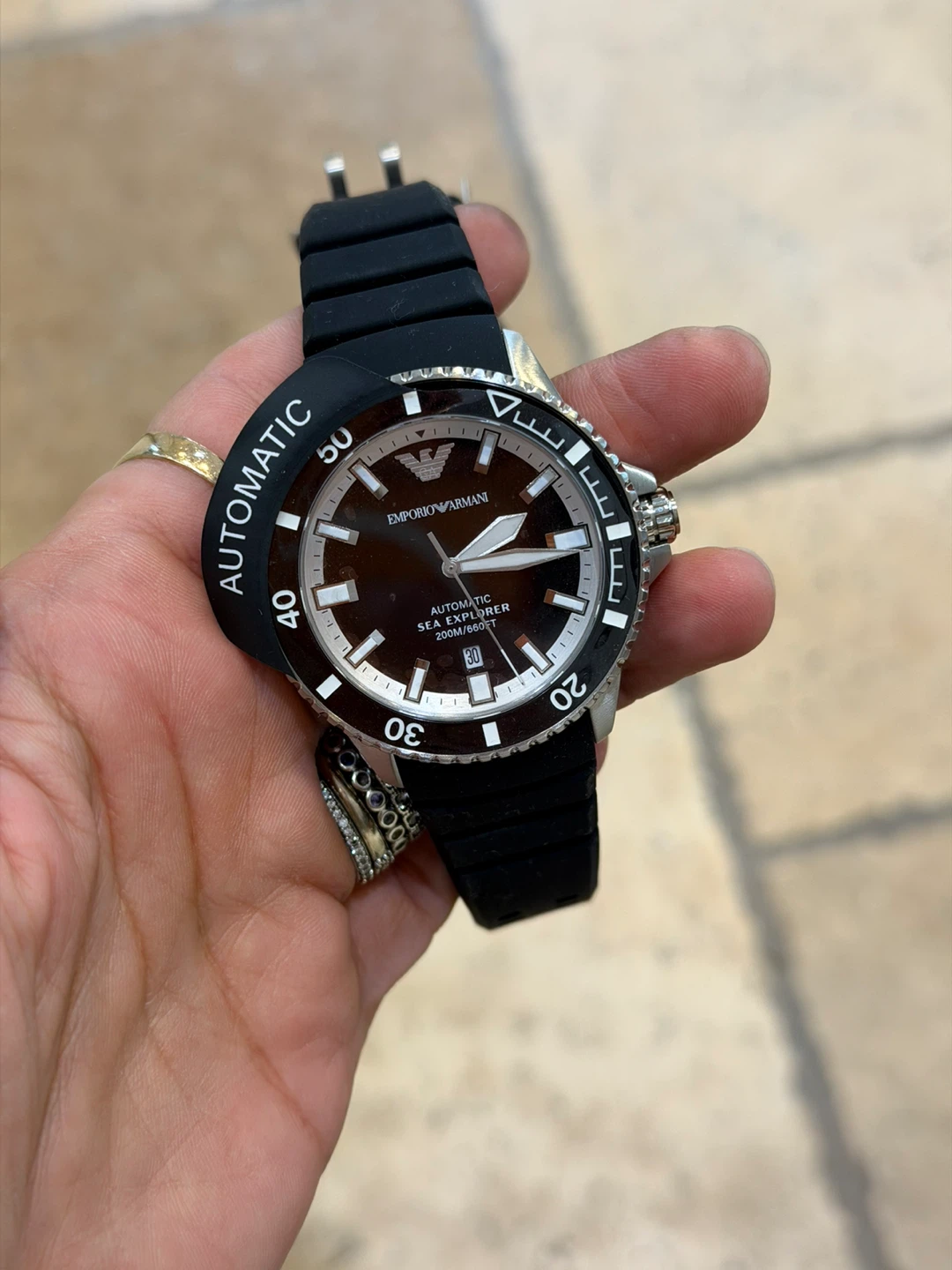 Emporio Armani Sea Explorer Automatic Watch AR6007B