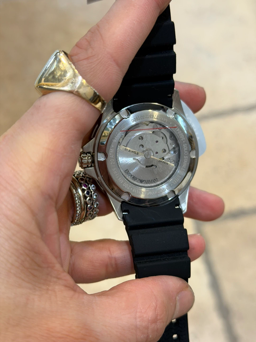 Emporio Armani Sea Explorer Automatic Watch AR6007B - photo 2