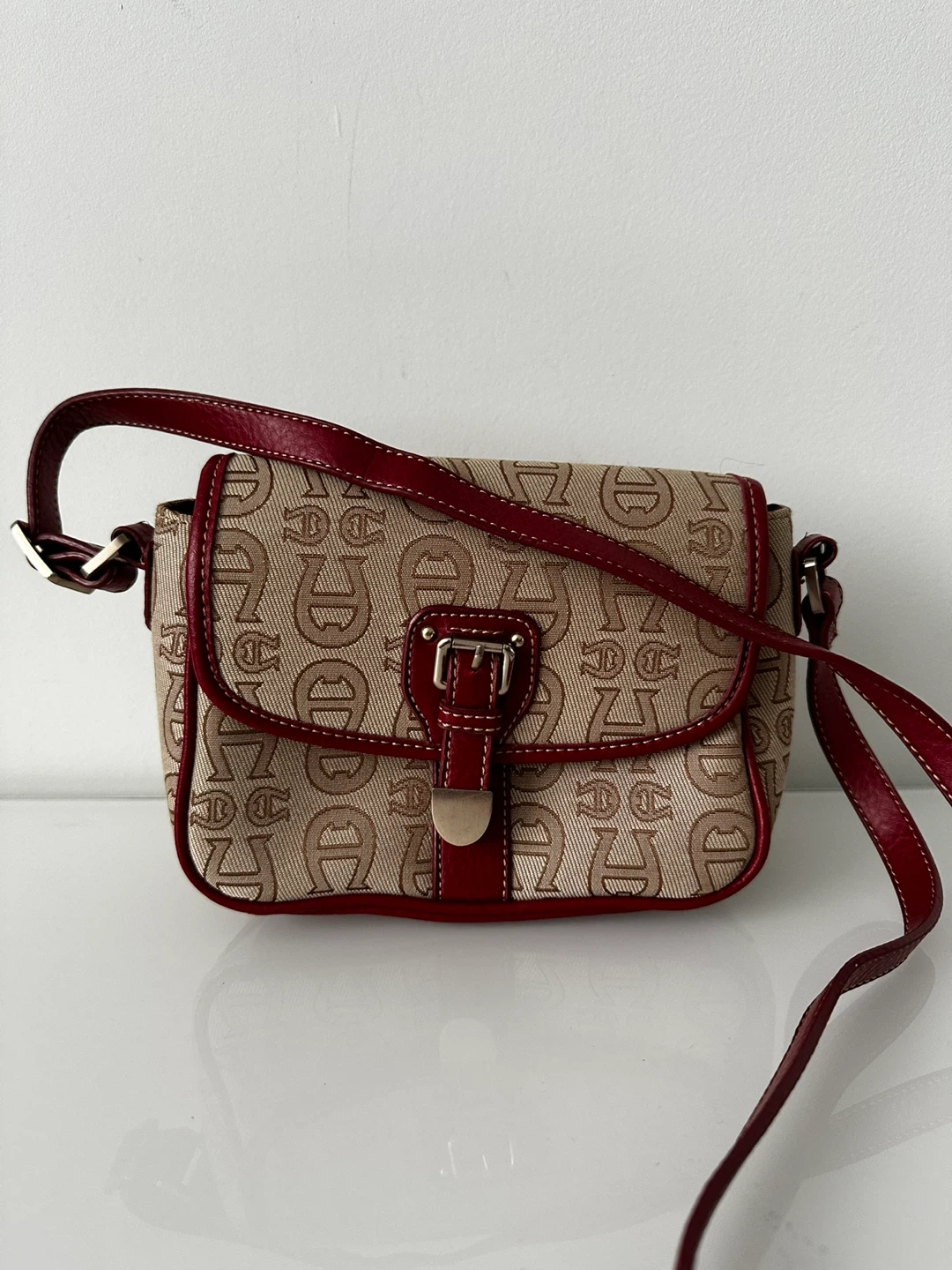 Etienne Aigner Monogram Crossbody Bag