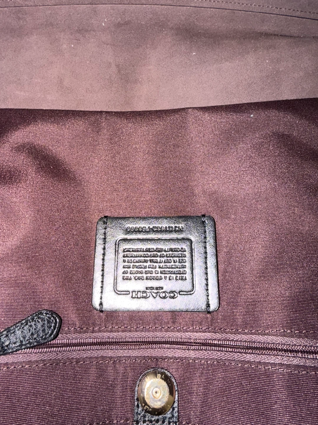 Coach derby tote bag balck - photo 5