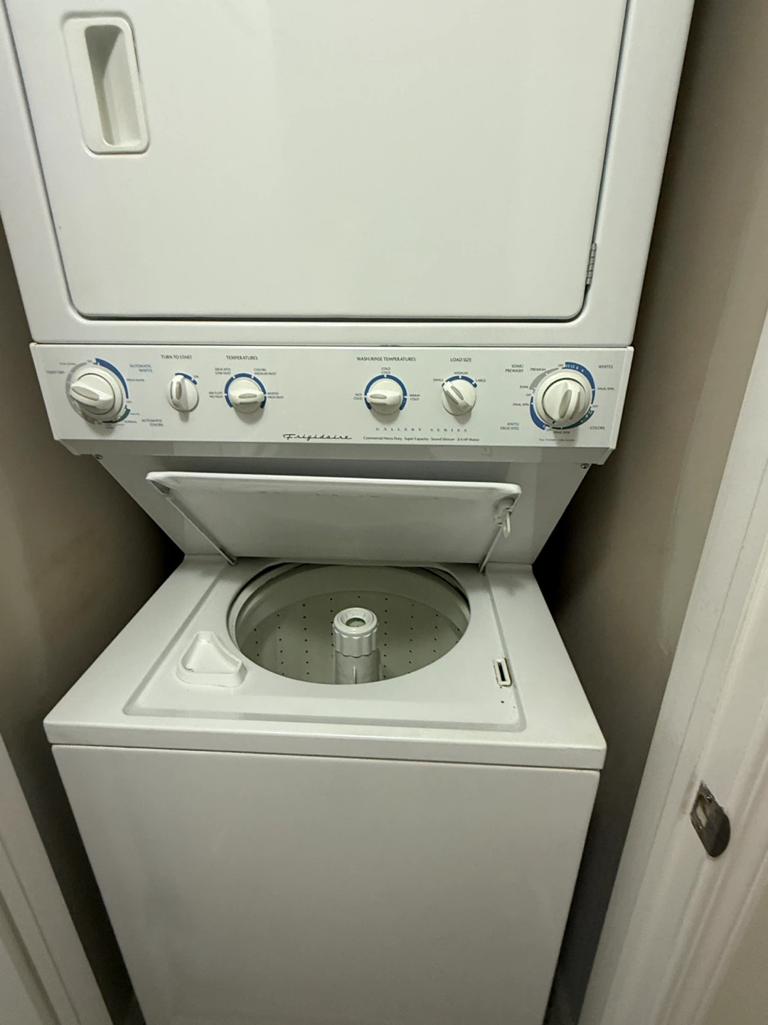 Frigidaire Stackable Washer and Dryer - photo 4