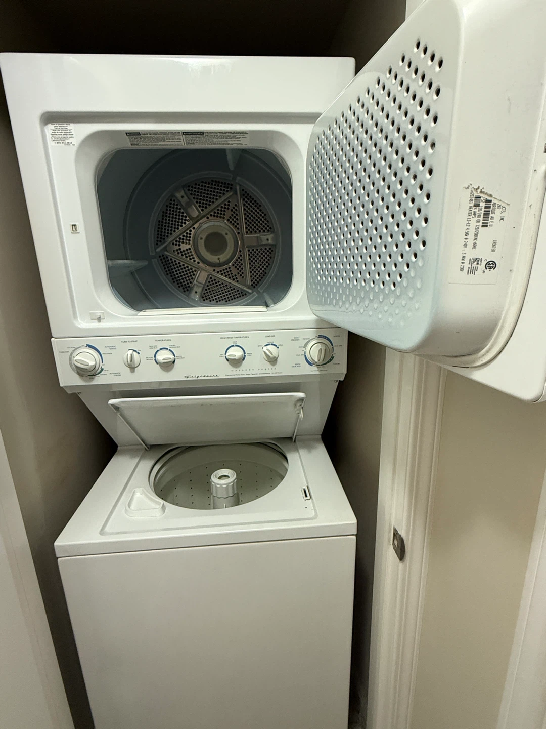 Frigidaire Stackable Washer and Dryer - photo 3
