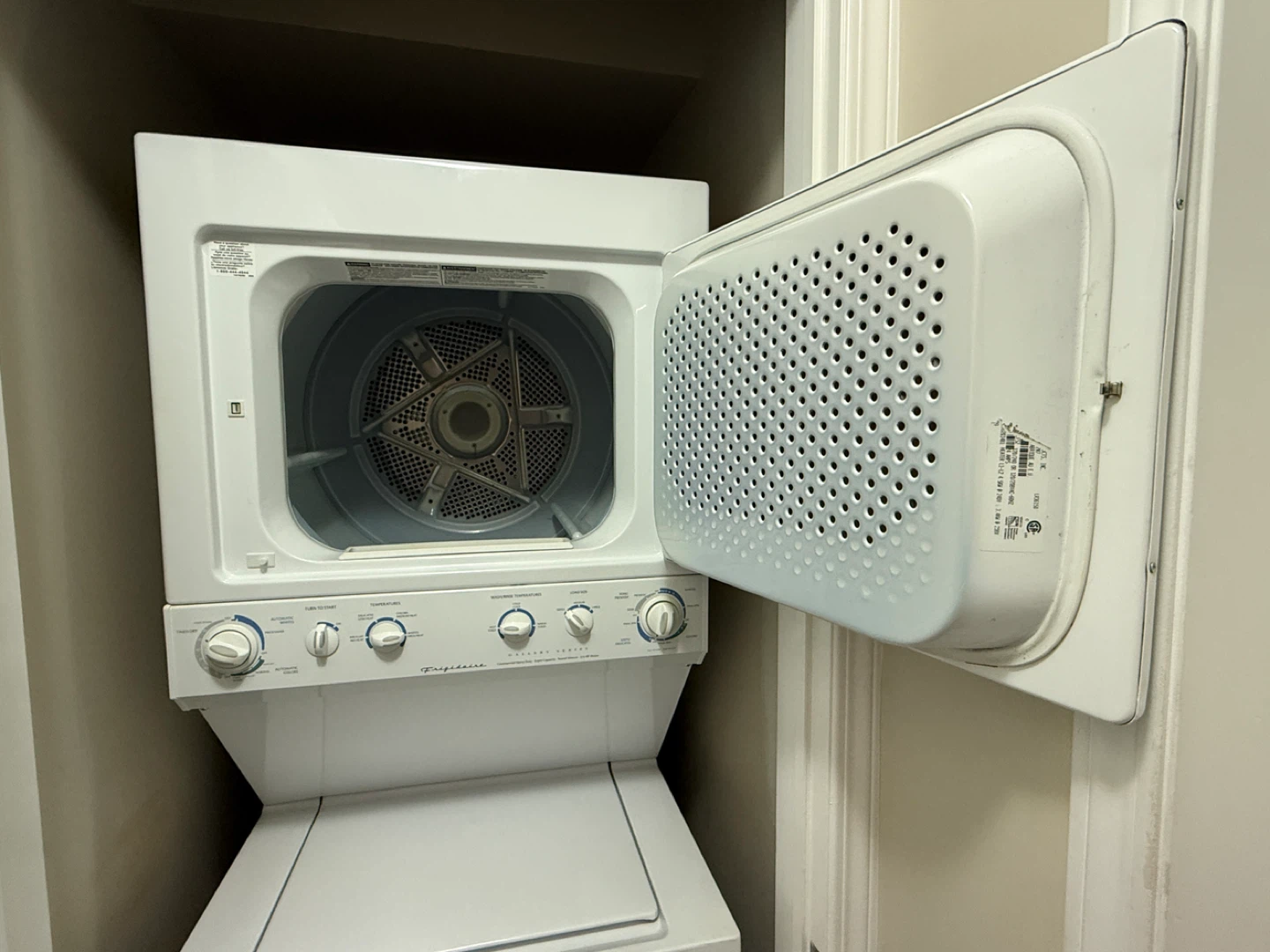 Frigidaire Stackable Washer and Dryer - photo 5
