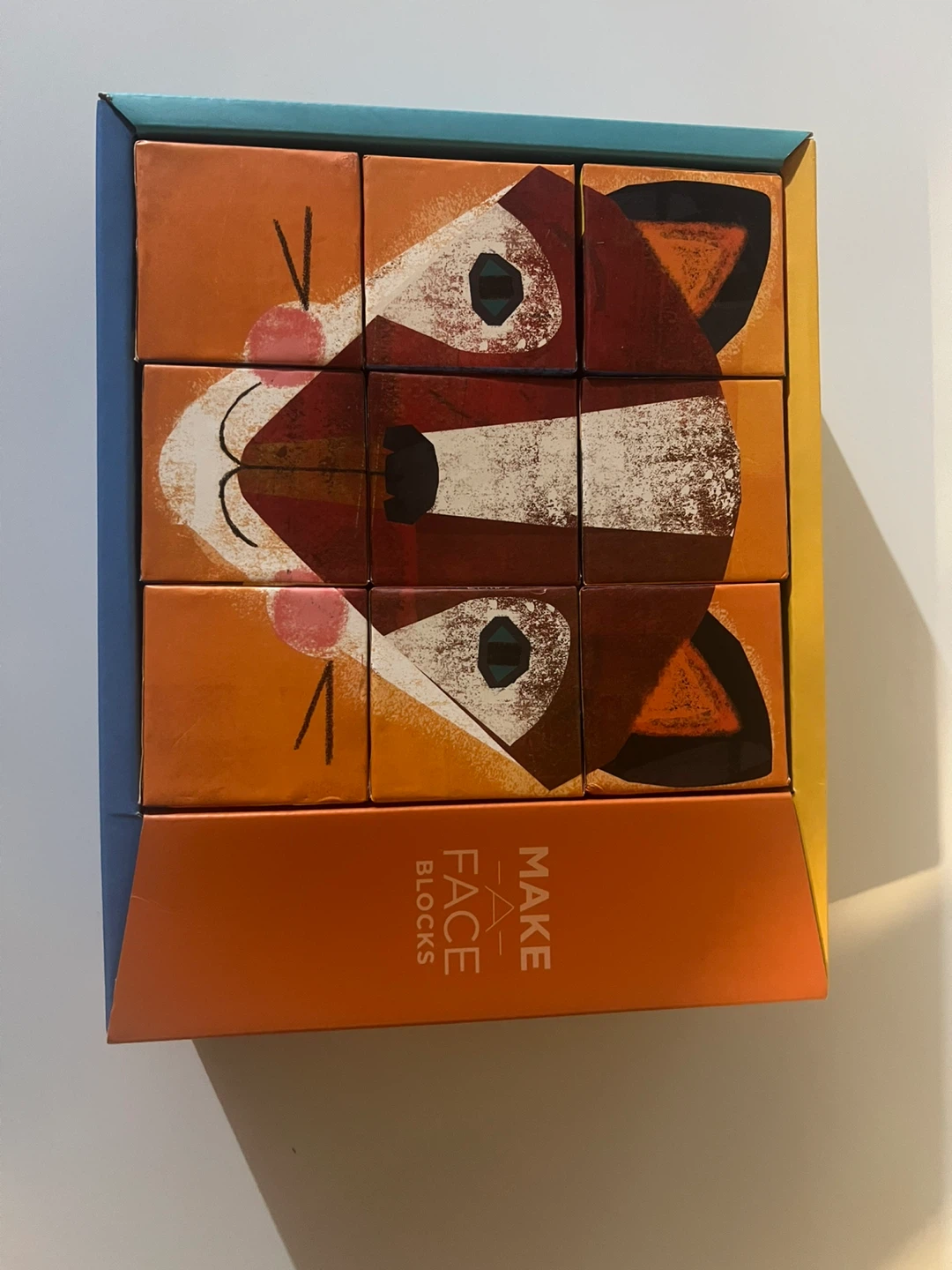 MAKE A FACE Heavy-duty Cardboard Blocks - photo 2