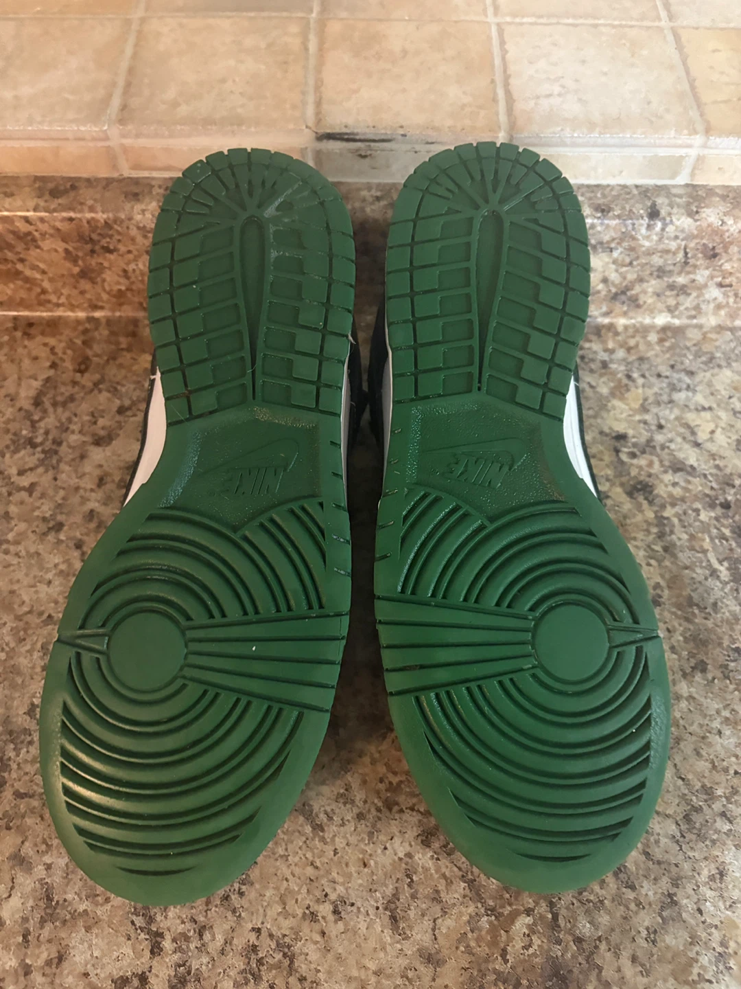 Nike Dunk Low Green White - photo 5