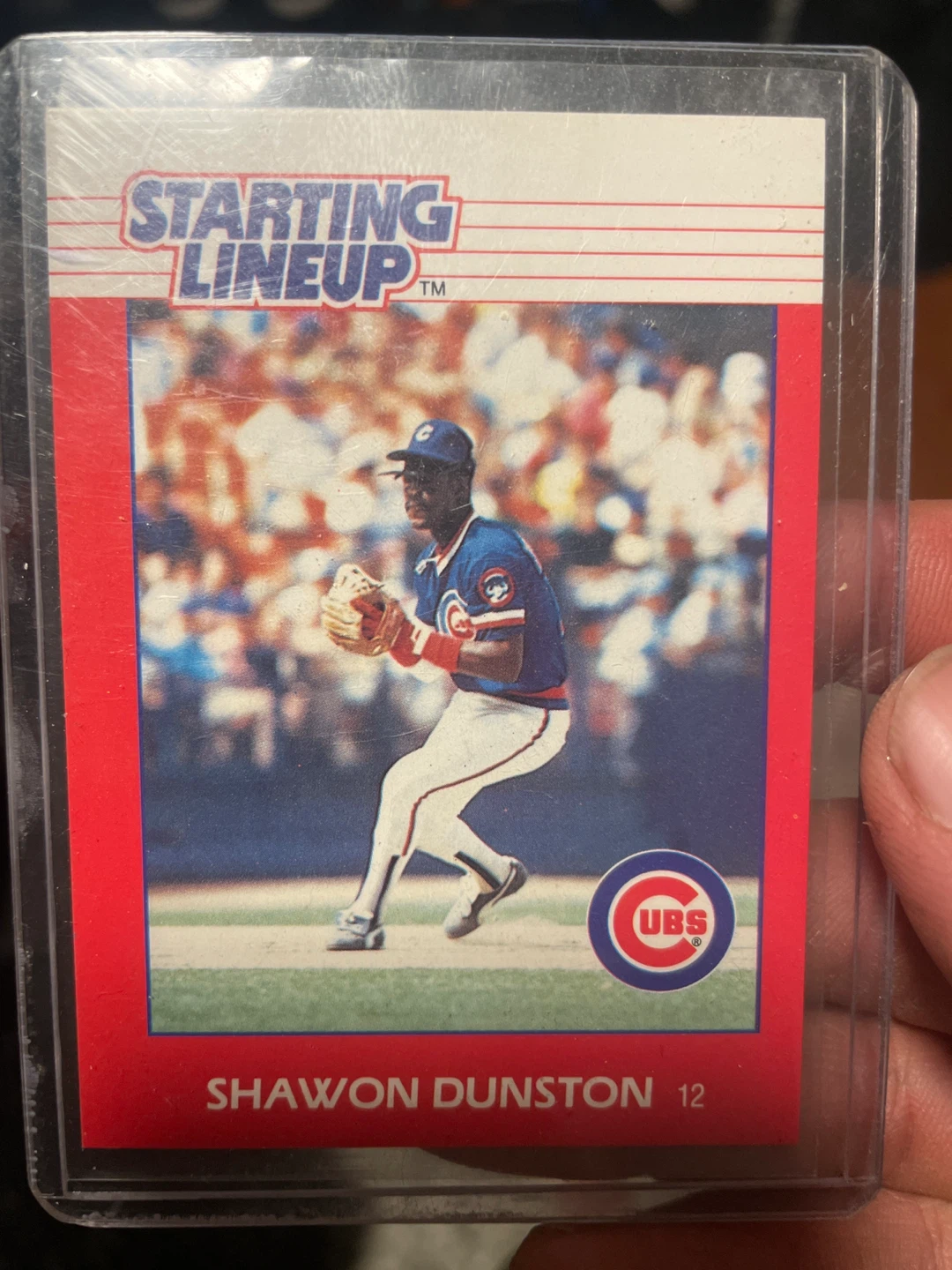 Starting Lineup Shawon Dunston Baseball Card