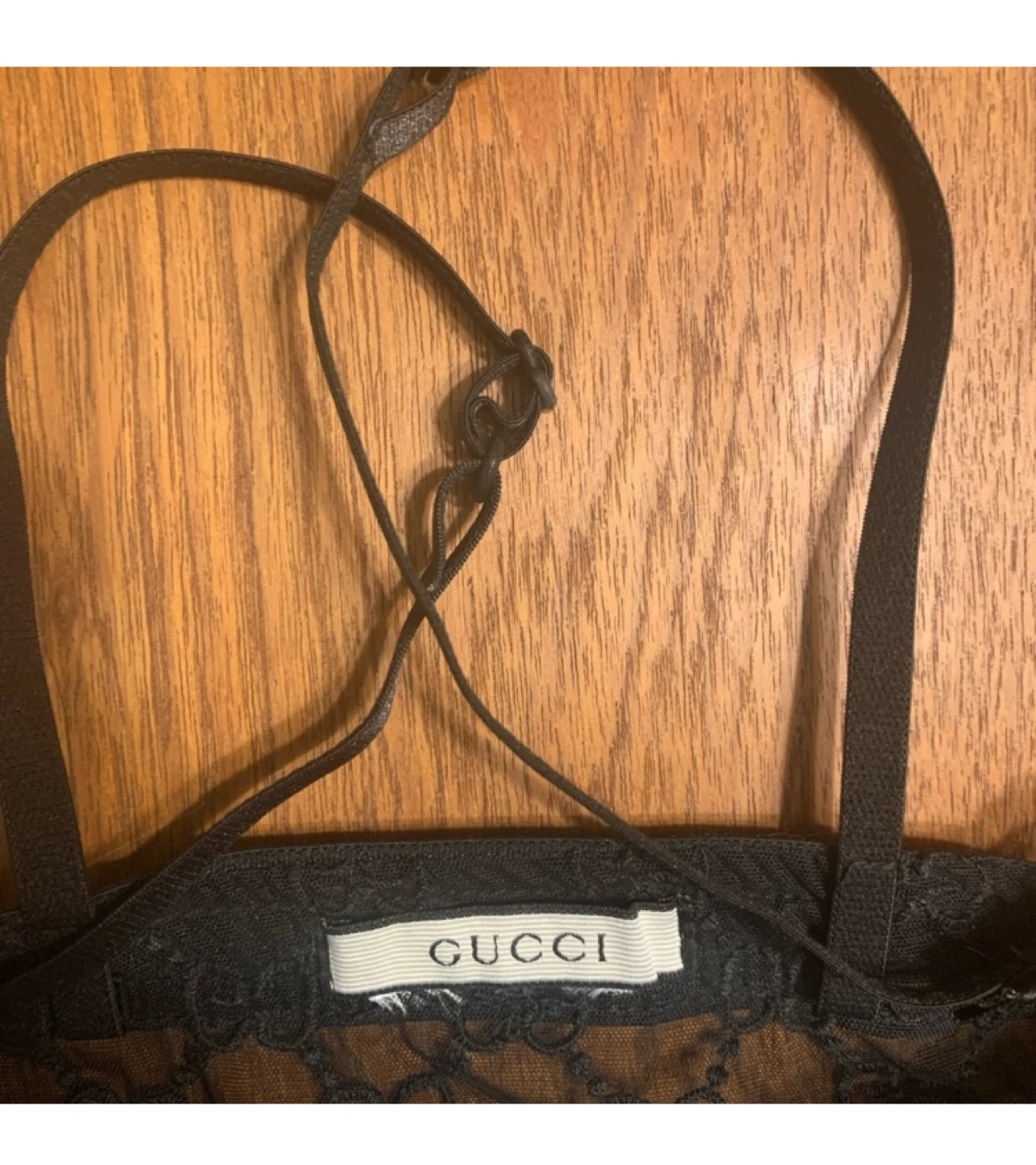 Black Gucci Lace Bodysuit - photo 5