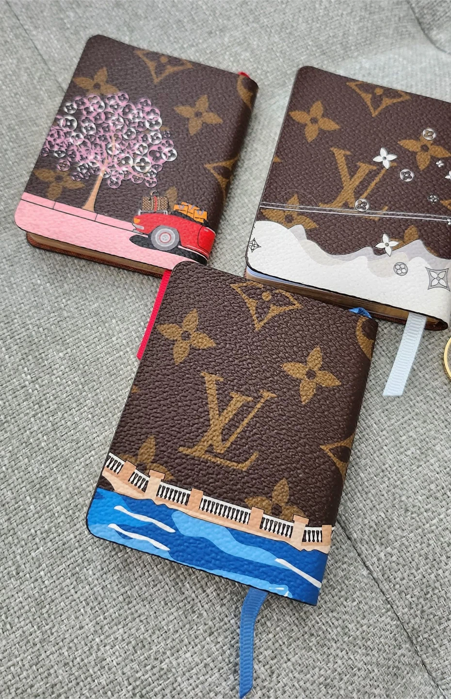 Louis Vuitton Set of 3 mini jules Notebooks - photo 2