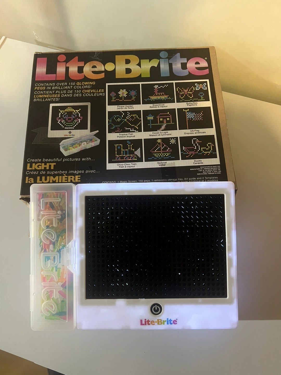 Lite-Brite Classic Toy with Pegs - photo 2