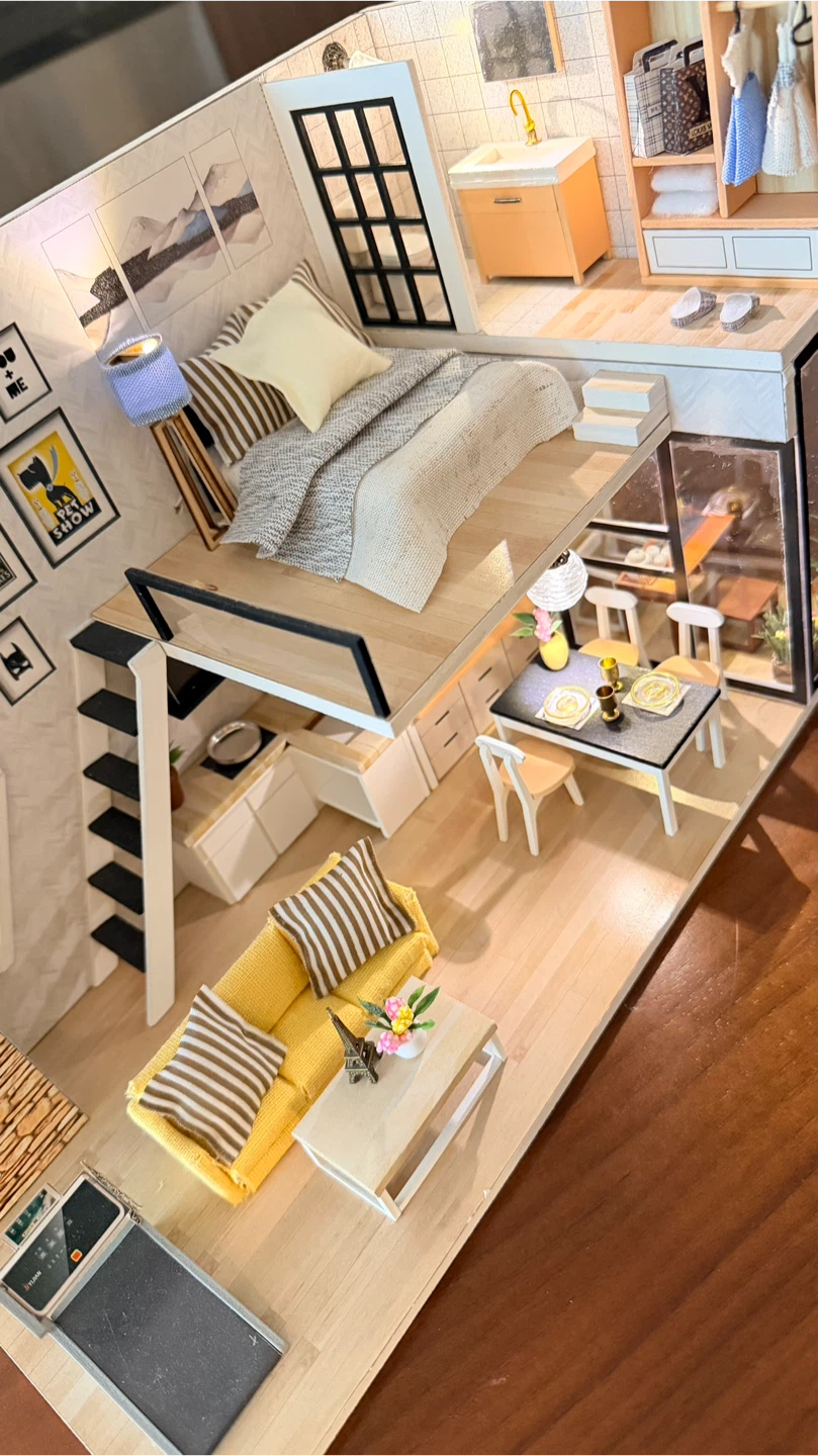 DIY Miniature Dollhouse FINISHED