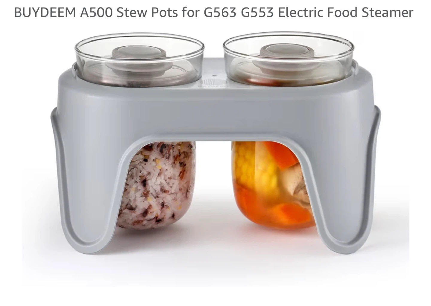 BUYDEEM A500 Stew Pots for G563 G553 Electric Food Steamer