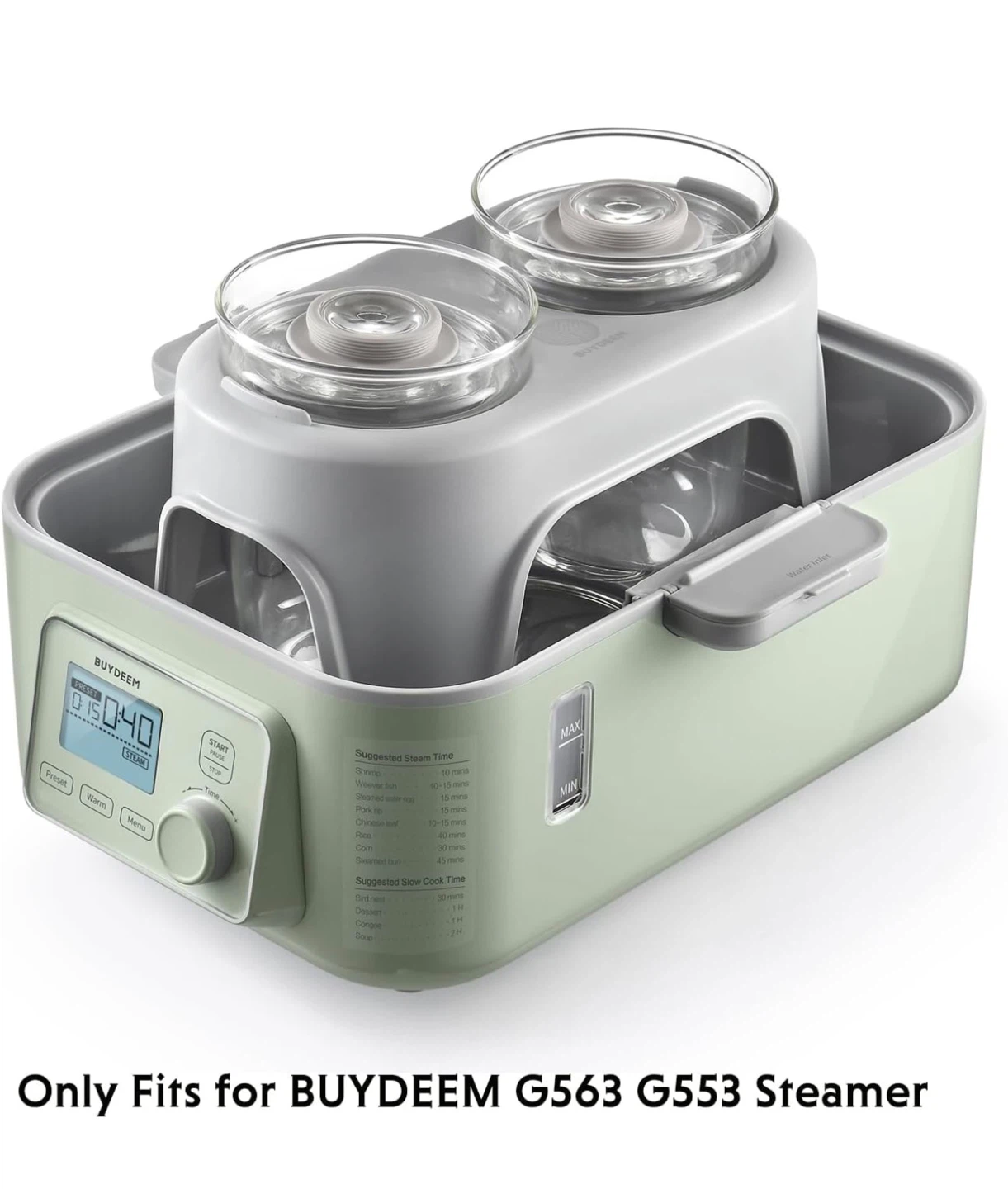 BUYDEEM A500 Stew Pots for G563 G553 Electric Food Steamer - photo 3