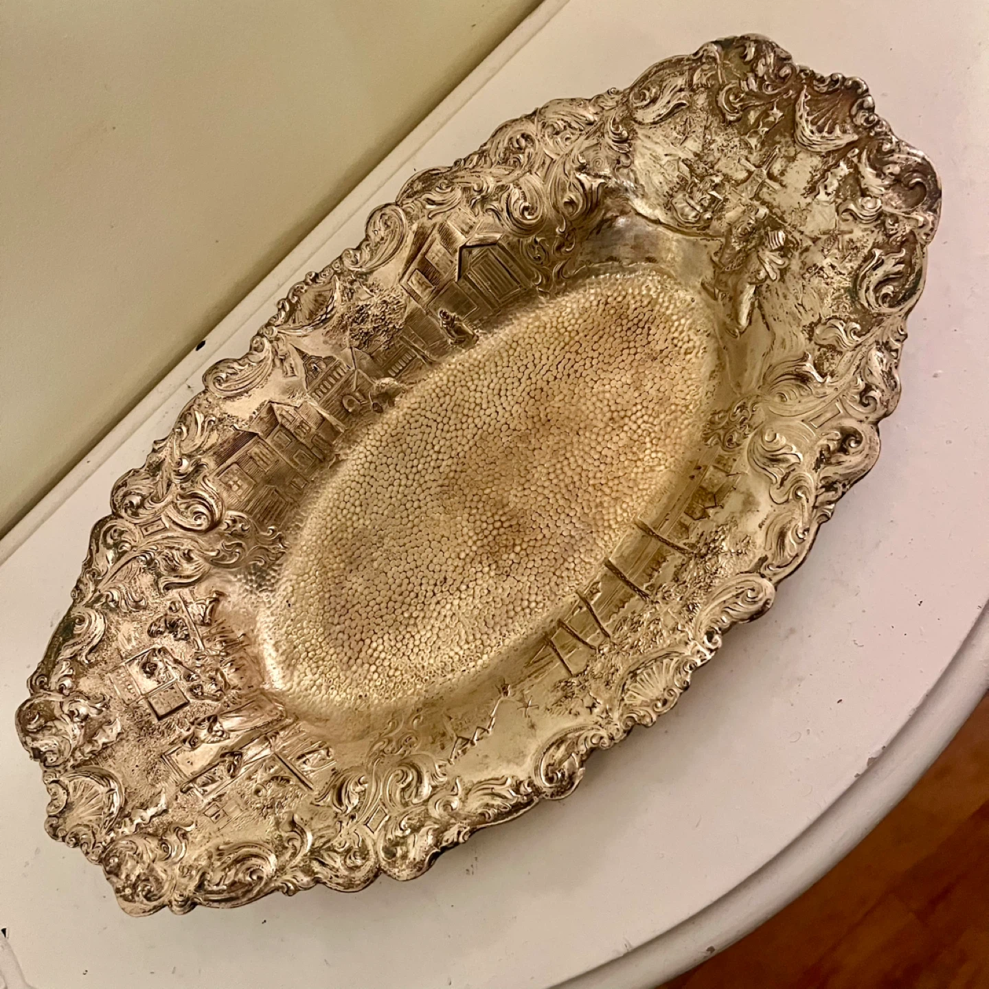 Antique Standard "S" Co of Toronto Bread Tray