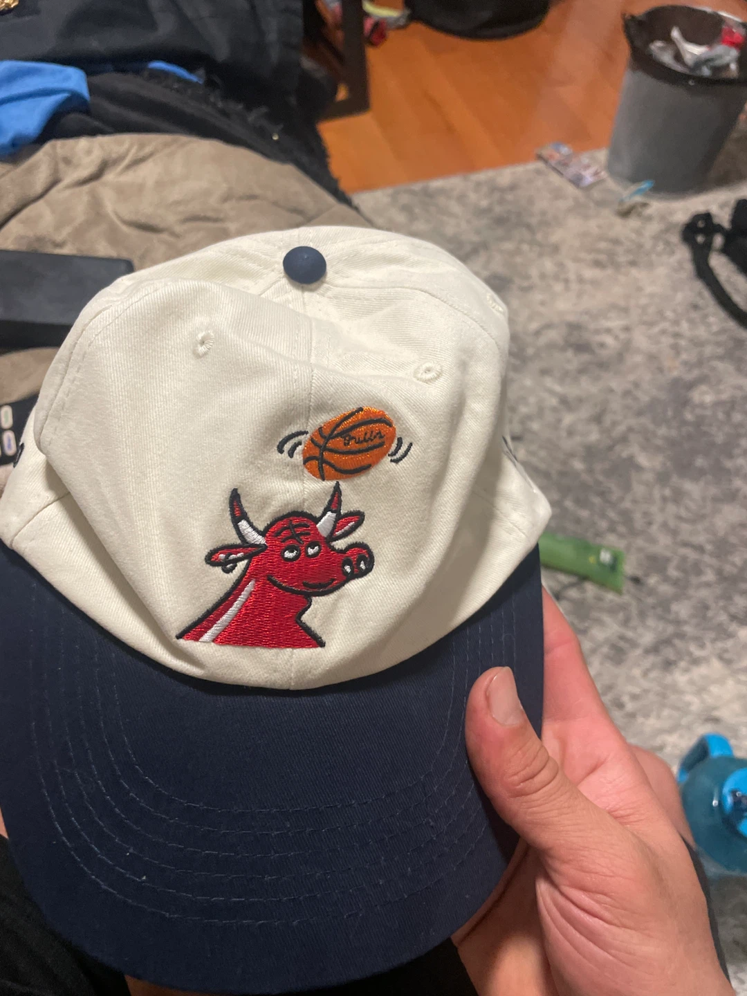 Chicago Bulls Embroidered Baseball Cap