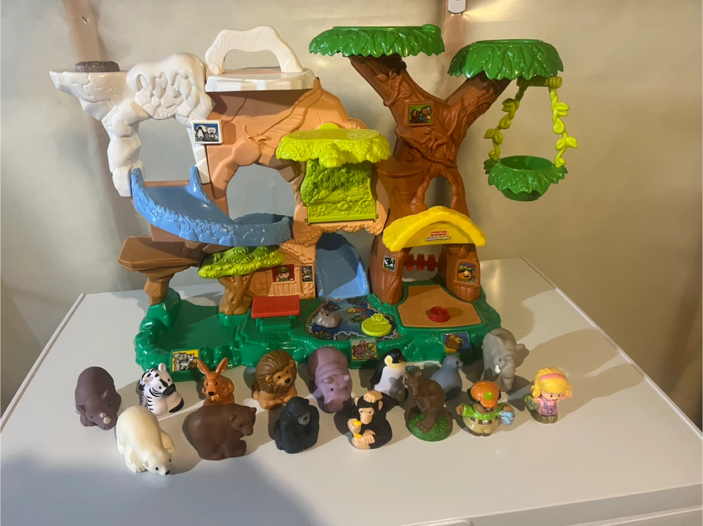 Fisher-Price Little People Zoo Playset with Animals and Figures