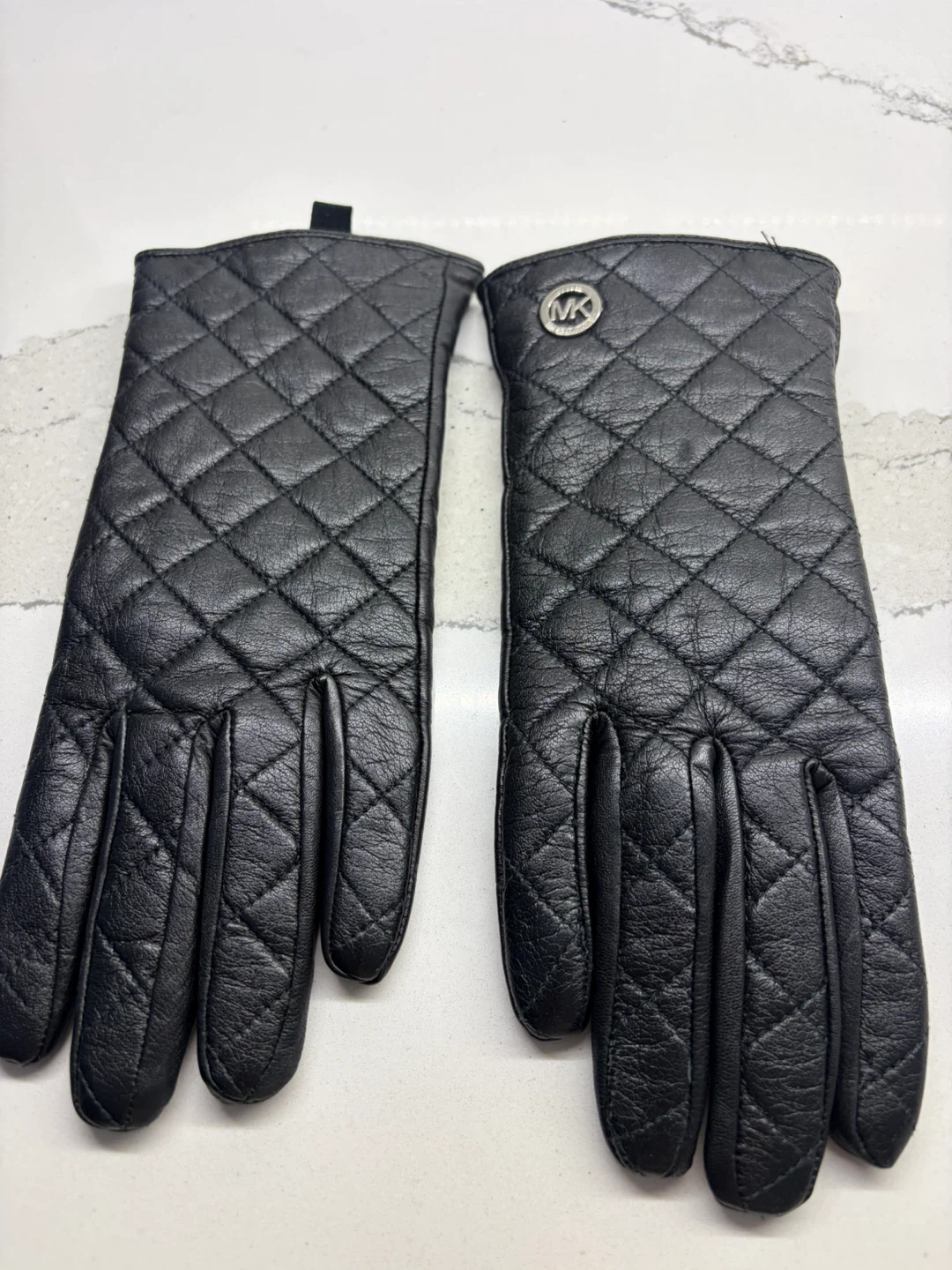 Michael Kors Quilted Leather Gloves XL - photo 4