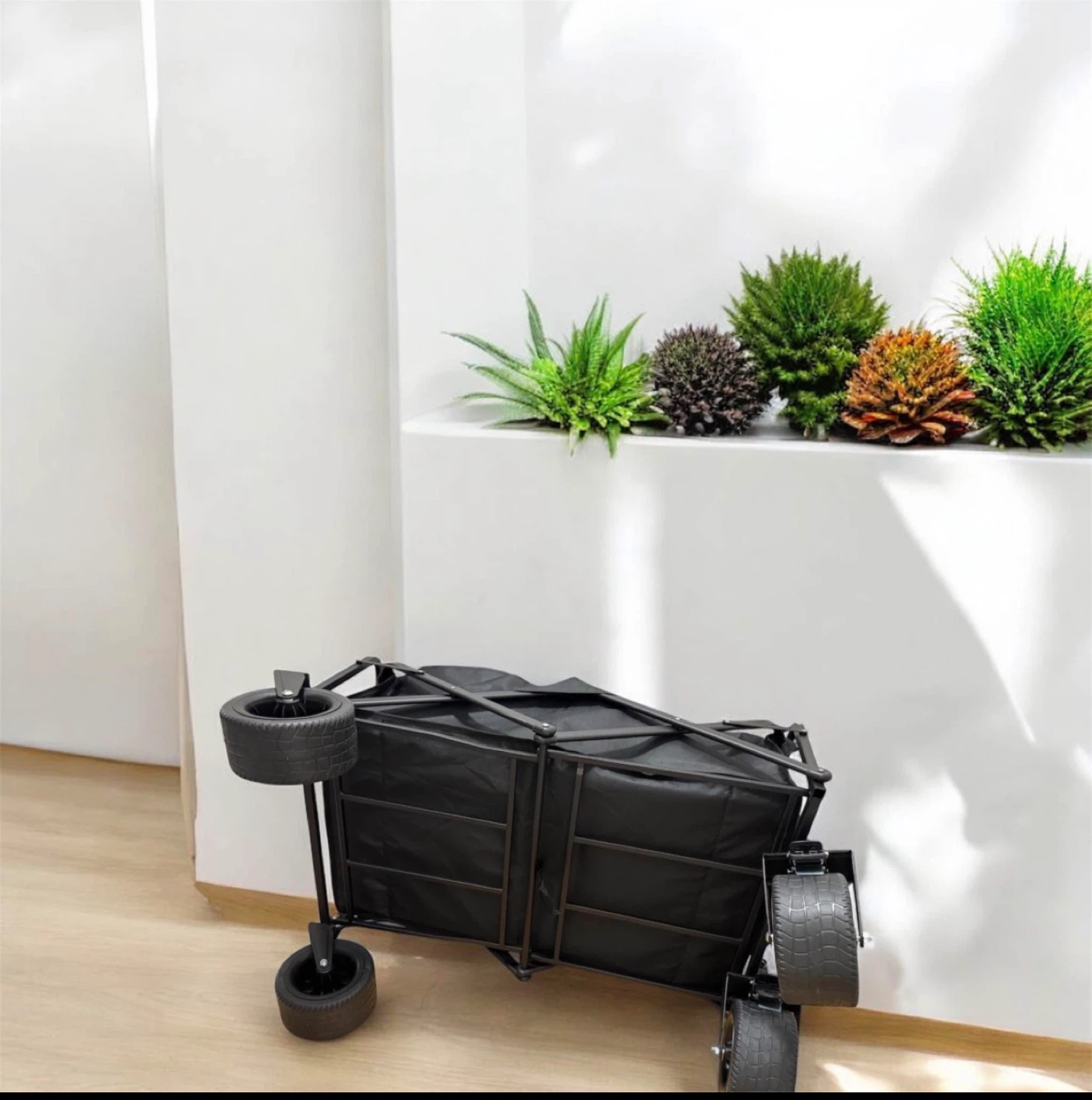 Shopping wagon (Black Folding Outdoor Wagon) - photo 2