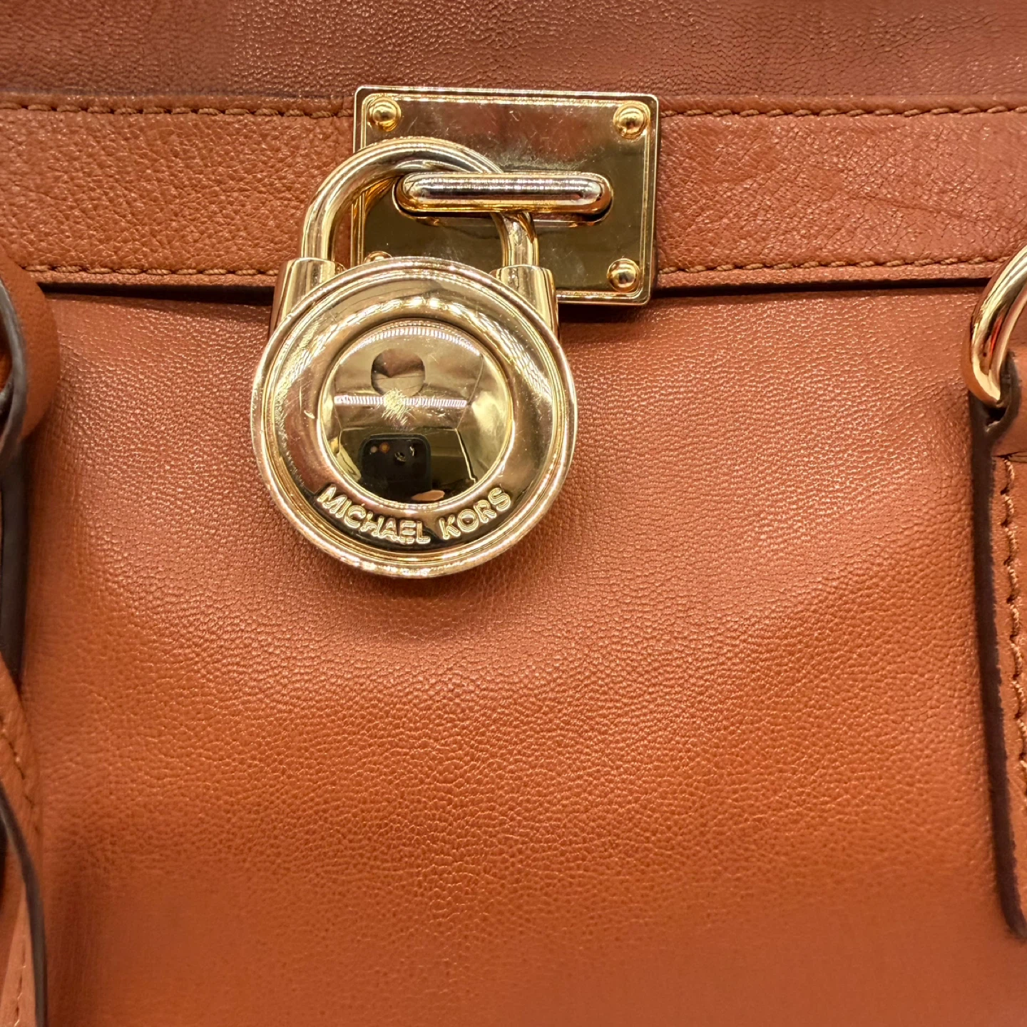 Michael Kors Brown Leather Satchel Handbag - photo 2